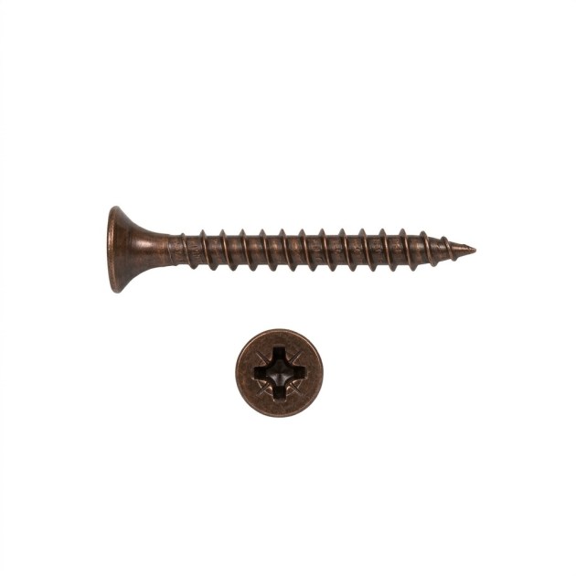 Vite per Legno TPS Bronzata Filetto Totale Tecfi Woodpecker